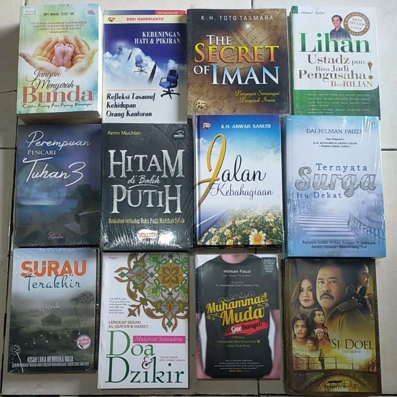 Jual BUKU OBRAL SUPER MURAH - Buku BACAAN ISLAM / NOVEL ISLAMI ...