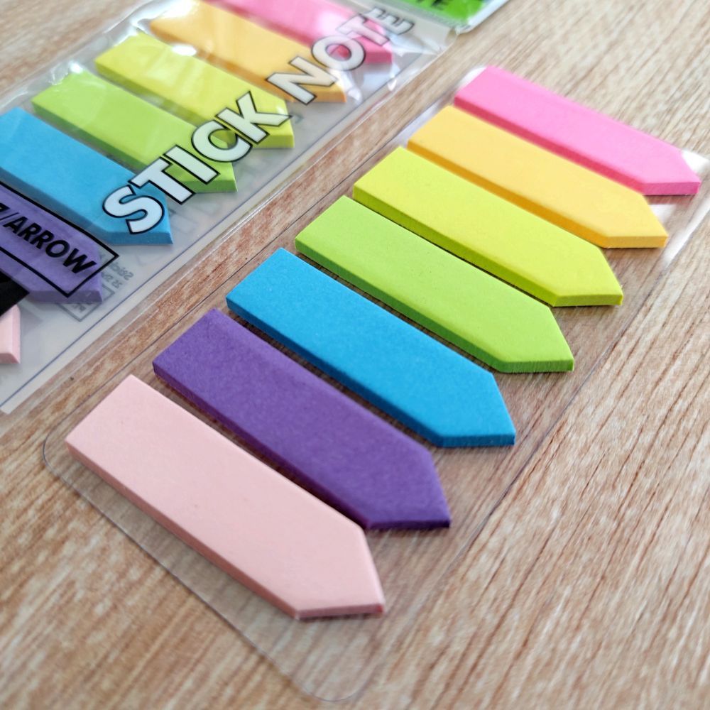 Jual V-TEC Sticky Notes SN-257 / Book Annotation Tabs / Penanda Buku ...