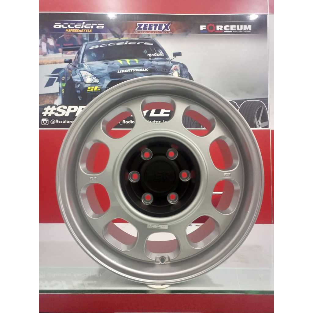 Jual Pelak Mobil HSR Ring 18 Lobang 6 R18 Cocok Untuk Pajero, Fortuner ...
