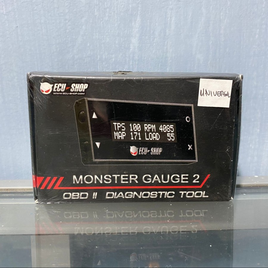 Jual Ecushop Monster Monsgauge V2 OBD II Digital Reader Scanner Meter ...