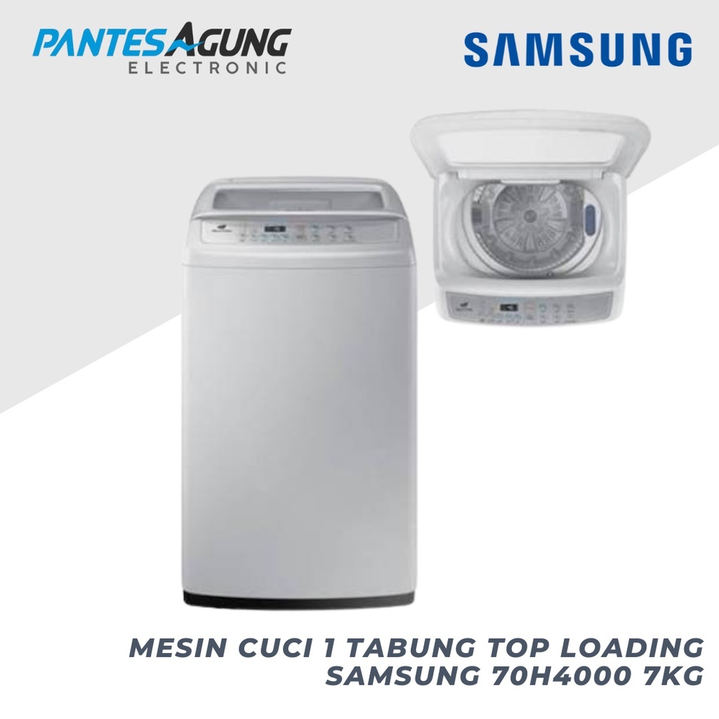 Jual MESIN CUCI 1 Tabung Top Loading SAMSUNG 70H4000 7KG | Shopee Indonesia