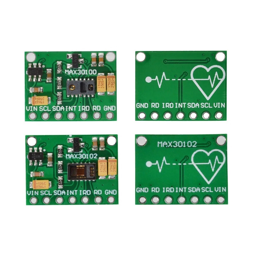 Jual MAX30100 MAX30102 Pulse Oximeter and Heart Rate Sensor Module ...