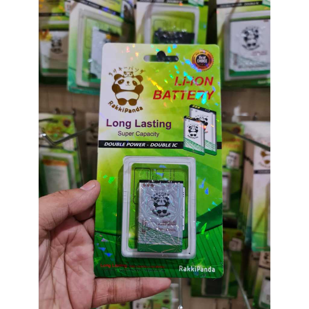 Jual Baterai Rakki Panda Double Power Nokia BL-5C / 1100 / 3100 / 7610 ...