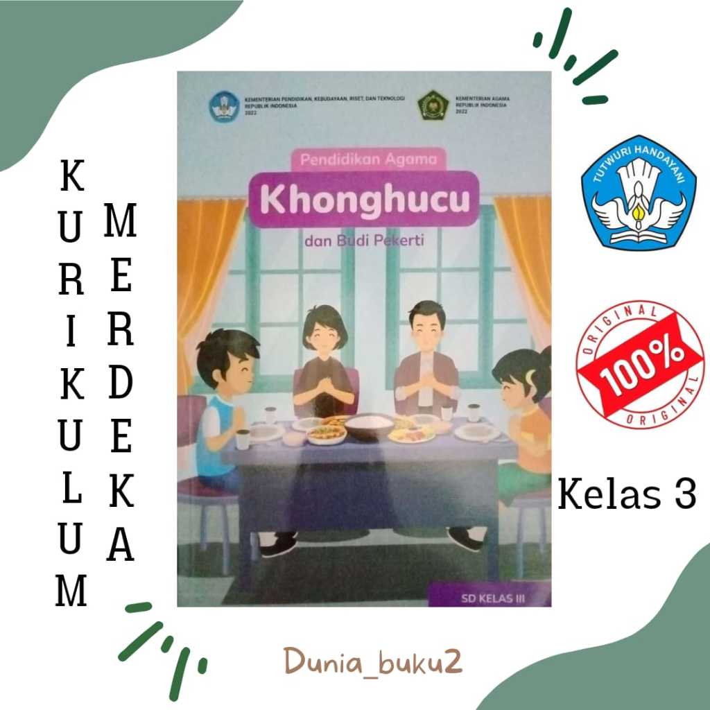 Jual Buku Siswa Agama Khonghucu Kurikulum Penggerak Merdeka Kelas Sd Shopee Indonesia