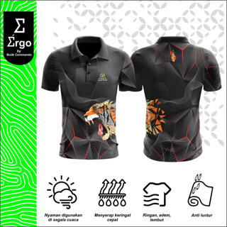 Jual Kaos Jersey Olahraga Berkerah Pria Baju Polo Olahraga Bahan Jersey ...