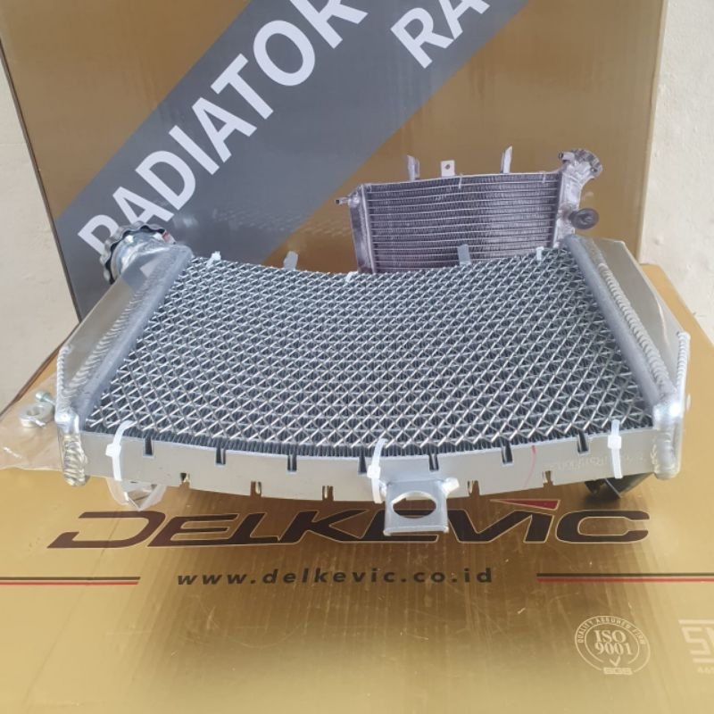 Jual RADIATOR MX KING/NEW DELKEVIC DND ORIGINAL CURVED/STRAIGHT
