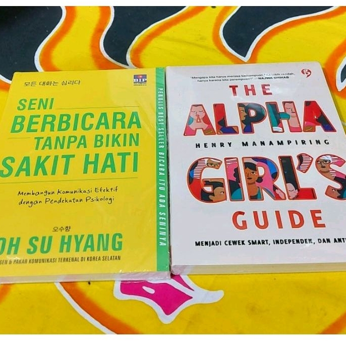 Jual Paket 2 Buku Seni Berbicara Tanpa Bikin Sakit Hati The Alpha Girls ...