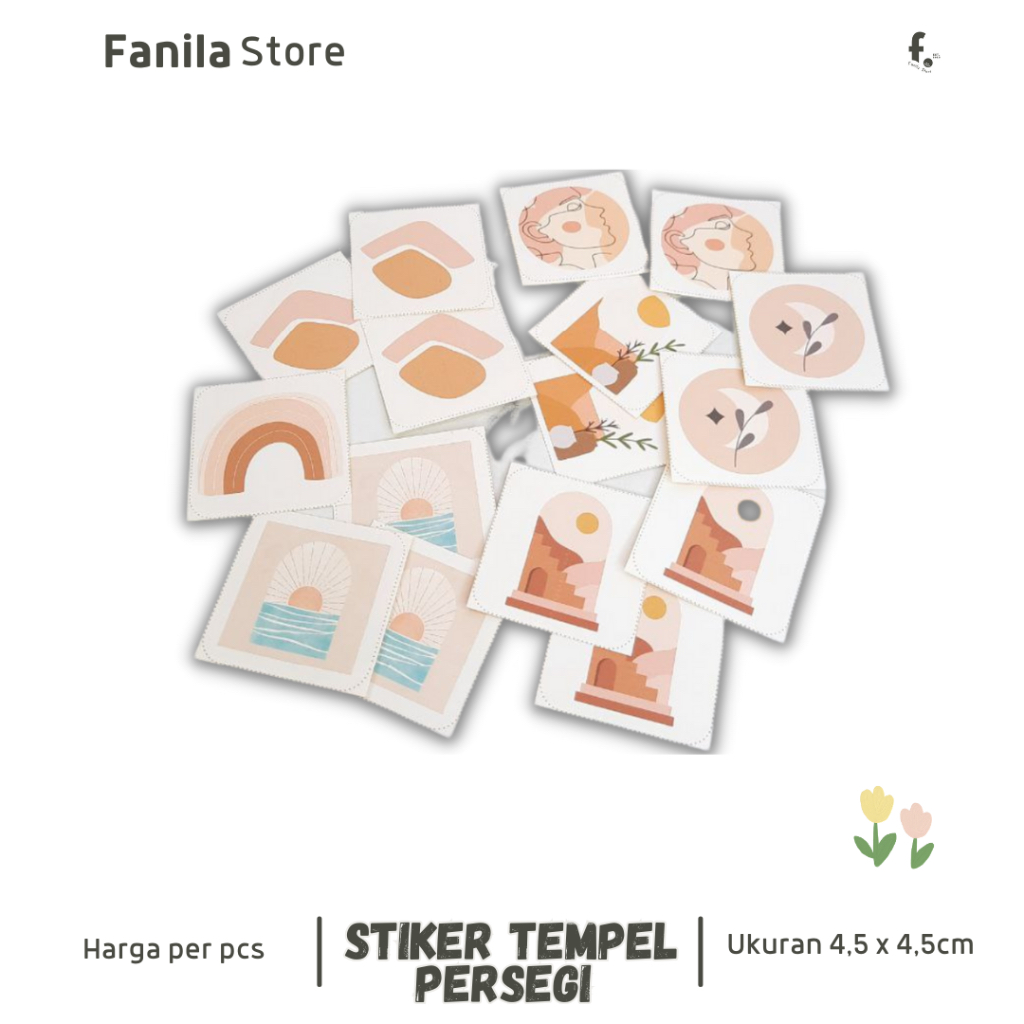 Jual [MINIMAL 5] Stiker Tempel/ Stiker Cute/ Stiker Hampers/ Stiker ...