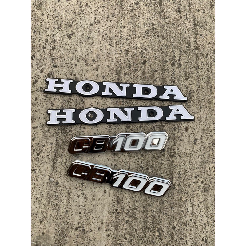 Jual Emblem Tangki Cb K Sudah Set Kempol Aki Sama Tangki Merk Whelprof Shopee Indonesia