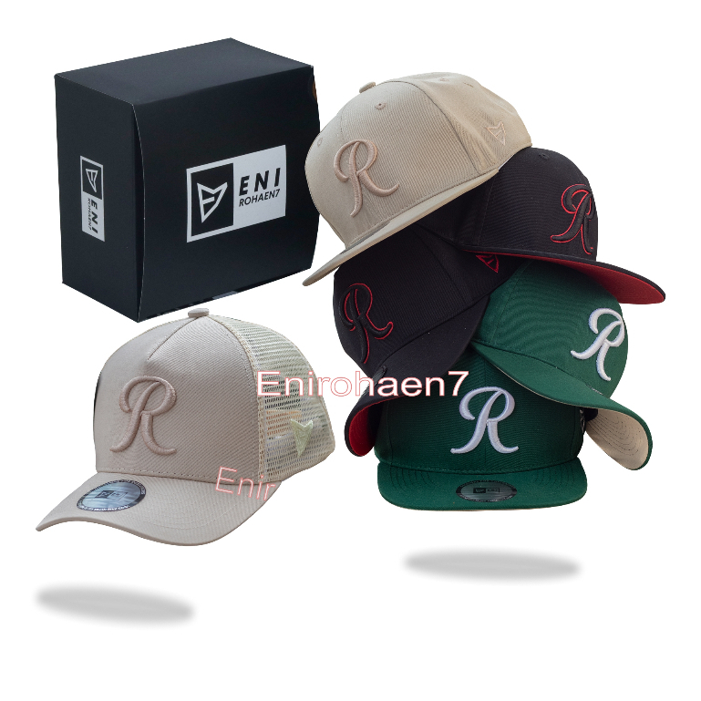 Jual Topi Inisial R Topi E7 Topi huruf R RC | Shopee Indonesia