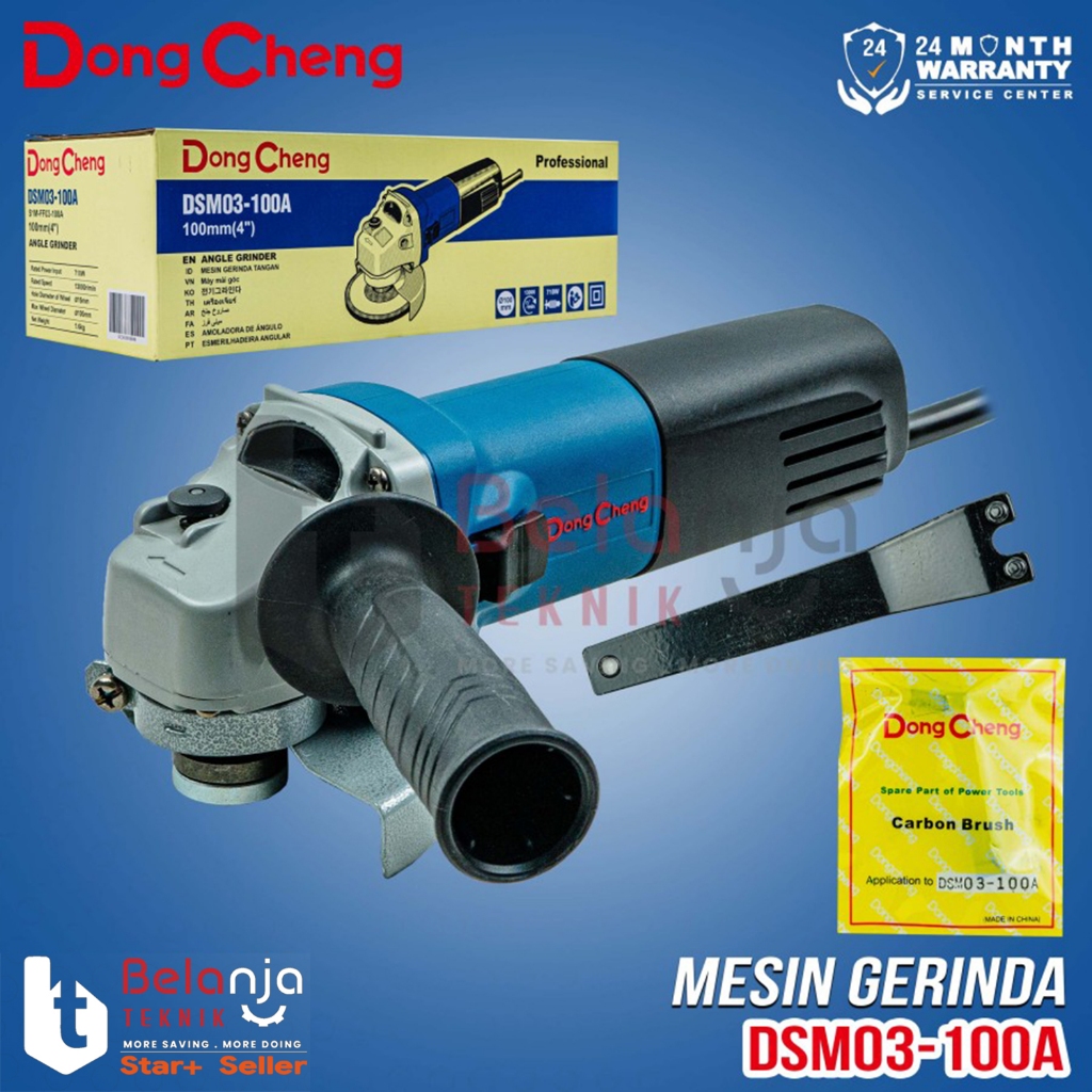 Jual Dongcheng Angle Grinder Dsm03 100a 4 Inch Gerinda Tangan Listrik 710w Shopee Indonesia 5737