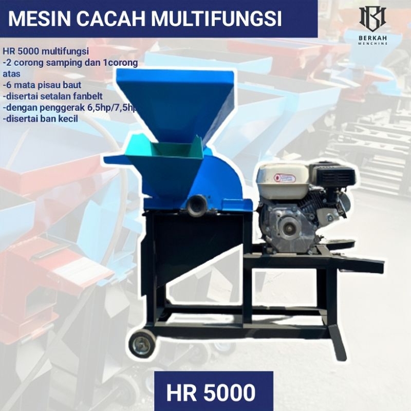 Jual mesin cacah rumput multifungsi/mesin Choper multifungsi 3 input ...