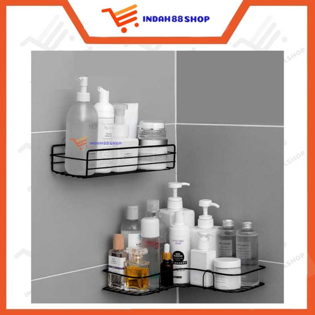 Jual RAK KAMAR MANDI BESI TEMPEL DINDING / RAK SABUN TOILET GANTUNG ...