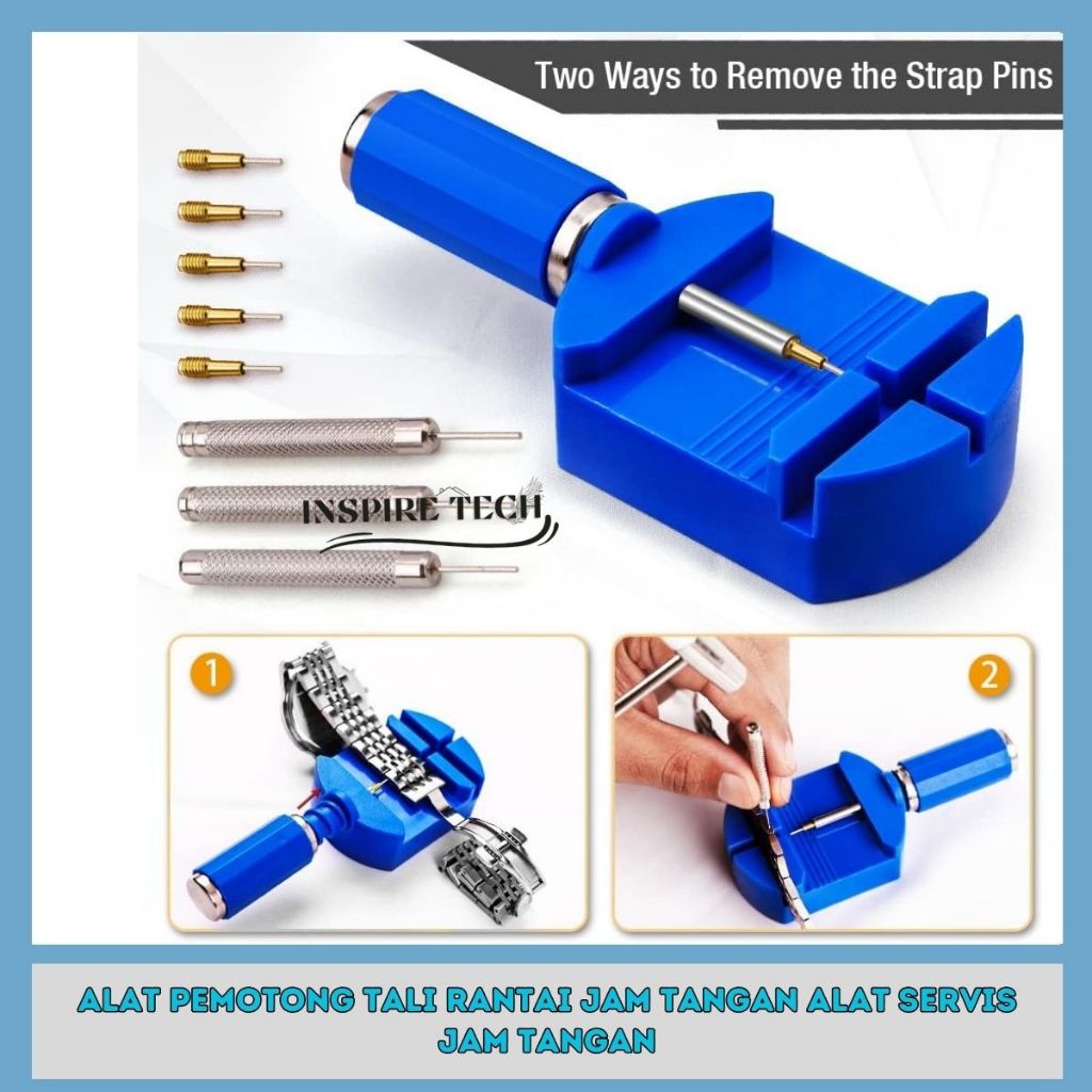 Jual Alat pemotong tali rantai jam tangan alat servis jam tangan BIRU ...