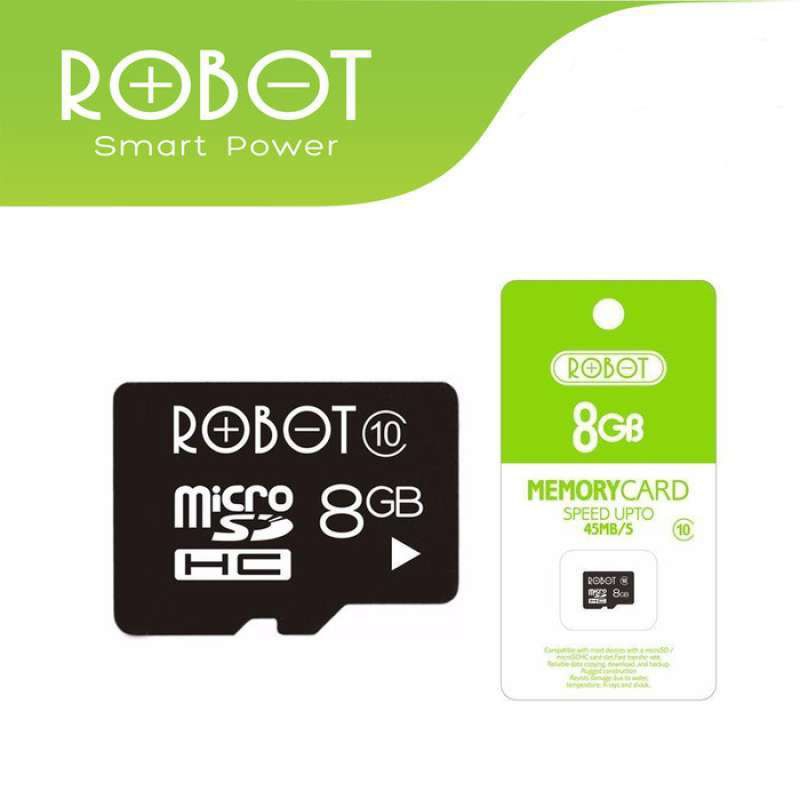 Jual ROBOT Memory Card RT8G 8GB 45MB/s | Shopee Indonesia