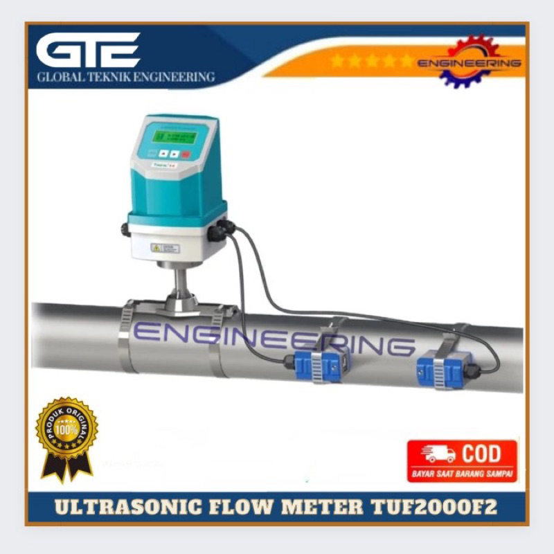 Jual Ultrasonic Flow Meter TUF2000F2 Liquid Tester 50-700mm TUF-2000F2 ...