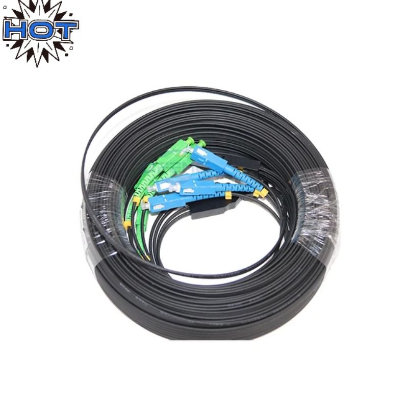 Jual precon 4core sc/upc sc/apc singlemode 800 meter 3seling kabel ...