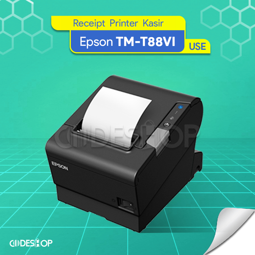 Jual Epson Tmt Vi Printer Kertas Thermal Struk Tiket Parkir Shopee Indonesia