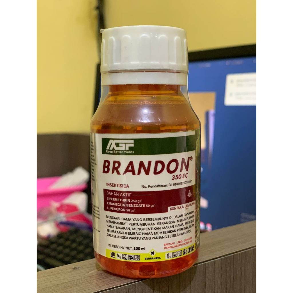 Jual (1 Botol =10 tangki) Brandon insektisida ampuh basmi hama ulat ...