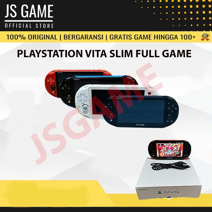 Jual PS Vita PSVita SLIM CFW Henkaku Full Games Shopee Indonesia