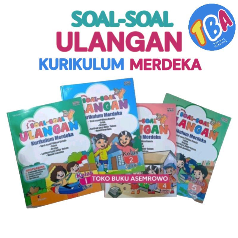 Jual Buku Pintar Soal-Soal Ulangan SD/MI Kurikulum Merdeka Kelas 1345 ...