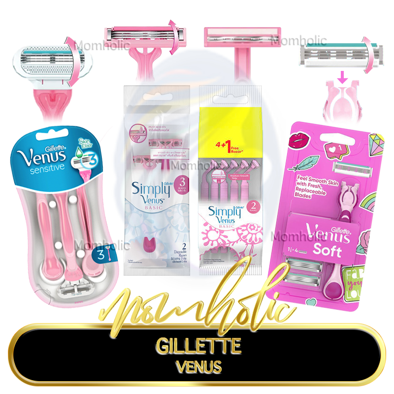 Jual GILLETTE Simply Venus Isi 2 Daisy Classic Isi 5 Venus Hybrid 1 + 4 ...