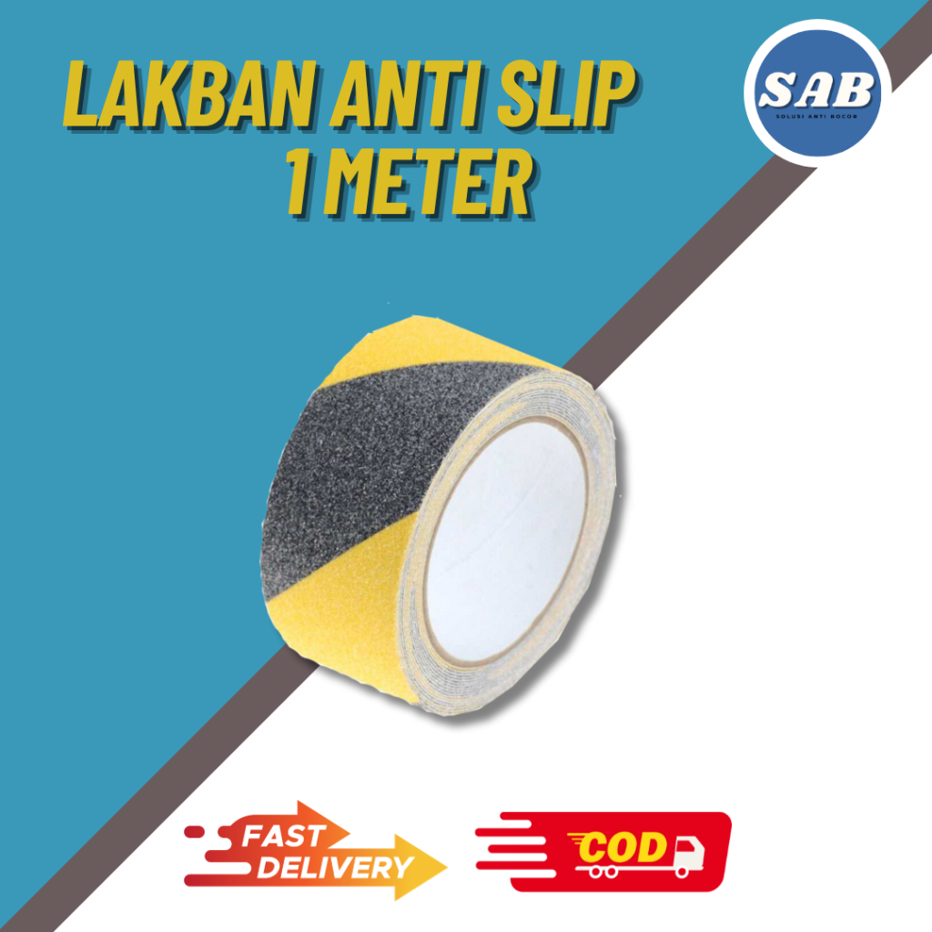 Jual Lakban Anti Slip Kamar Mandi Lantai Licin Safety Walk Tape Meter Shopee Indonesia