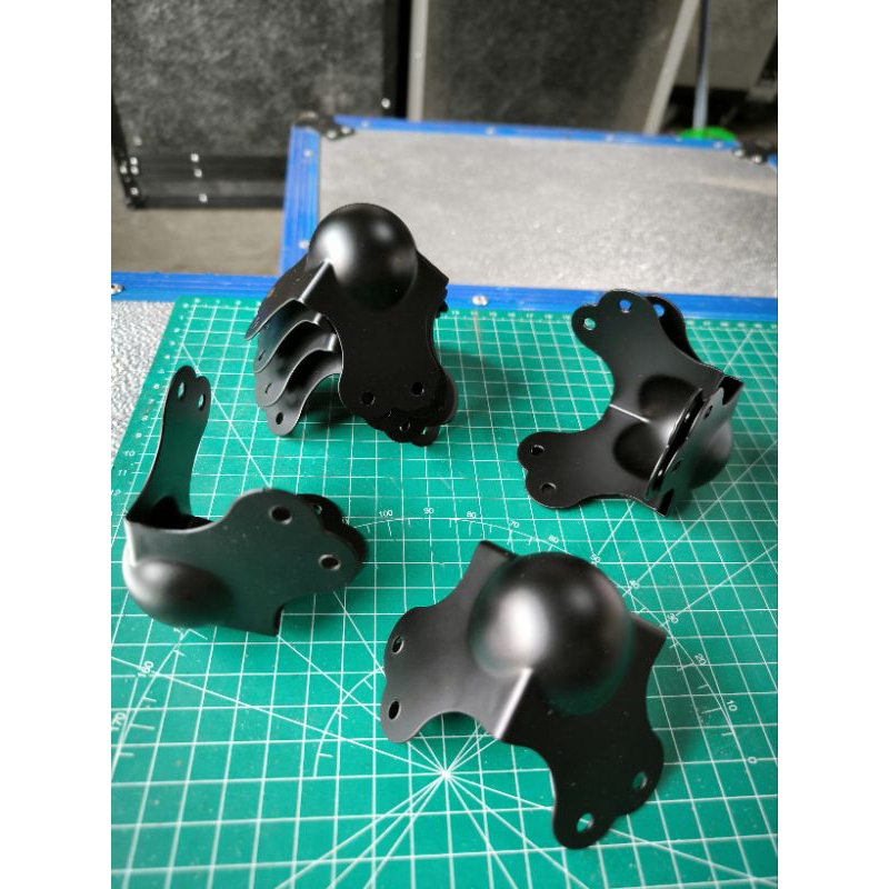 Jual Corner Box Hard case Besar / Jumbo - Hitam: 8pcs | Shopee Indonesia