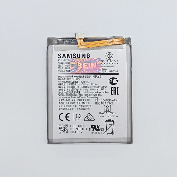 Jual Baterai Samsung A01 -QL-1695 Battery Samsung A01 (Flexibel) / A01 ...