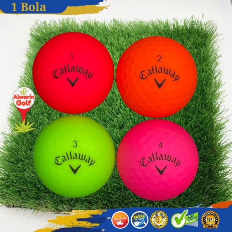 Jual Bola Golf Callaway Warna Doff Dove Grade A Golf Ball Original ...