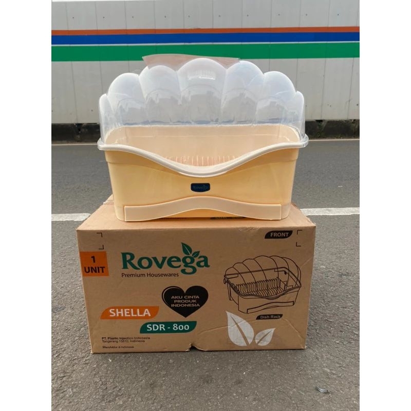 Jual Rovega Rak Piring Premium Dish Rack Shella SDR-800 (FOOD GRADE ...