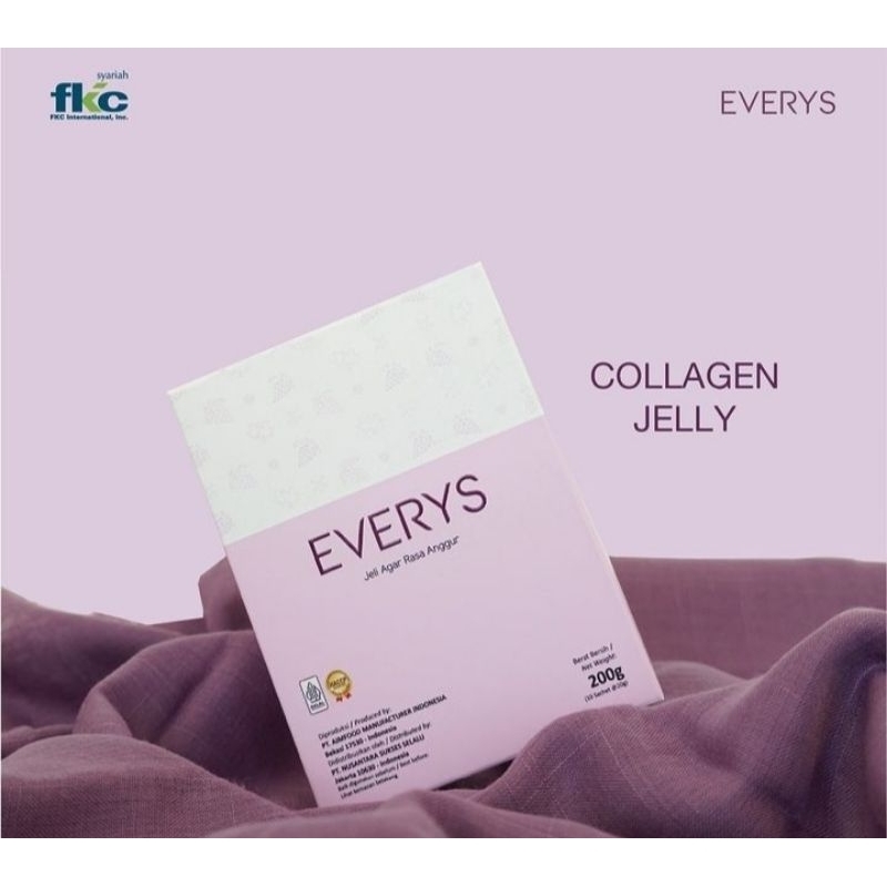 Jual EVERYS Collagen Jelly (1 box isi 10) | Shopee Indonesia