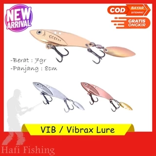 2022 Winter VIB Fishing Lure Sinking 13.5g 7cm Vibration Blank