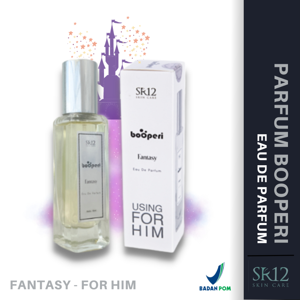 Jual Sr12 Booperi Fantasy Eau De Parfume 30ml Tahan Aroma Hingga 12 Jam Cocok Untuk Aktivitas 5887