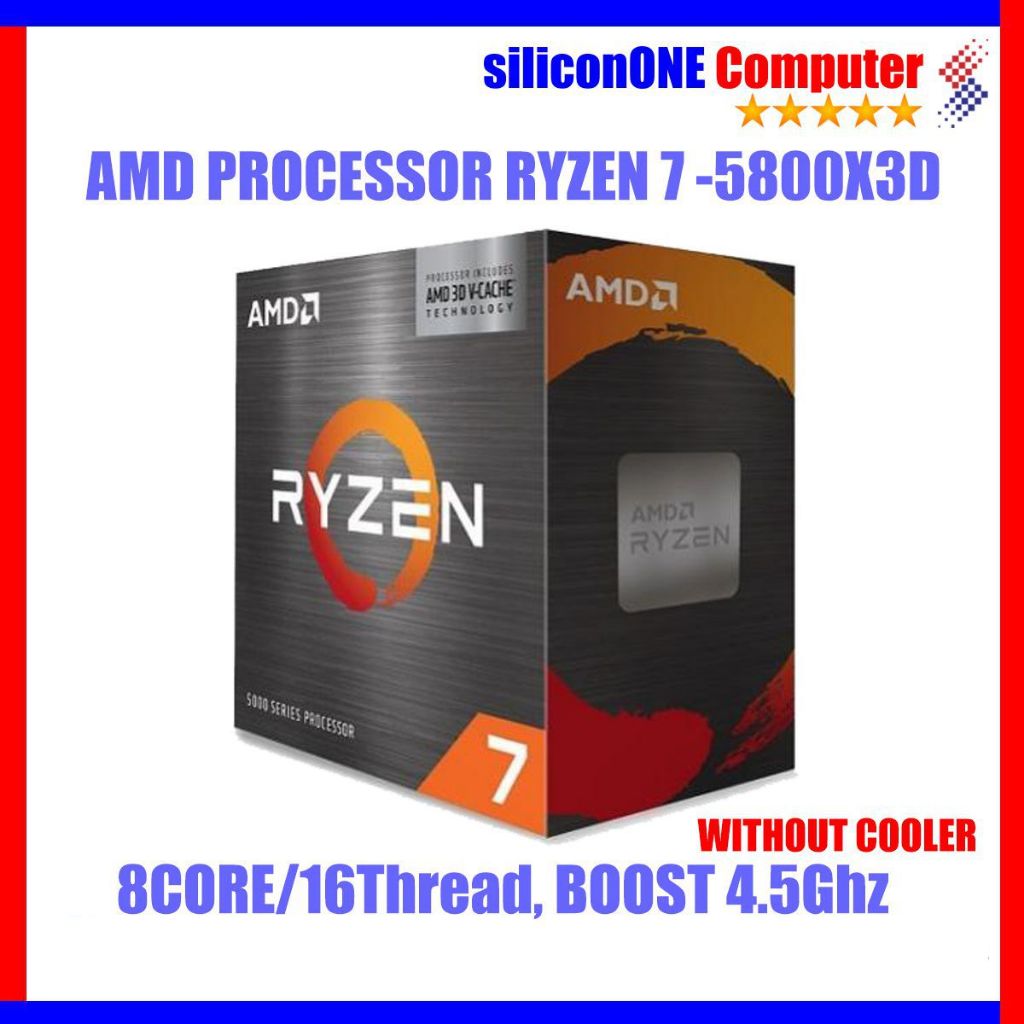 Jual AMD Ryzen 7 5800X3D Processor | Shopee Indonesia