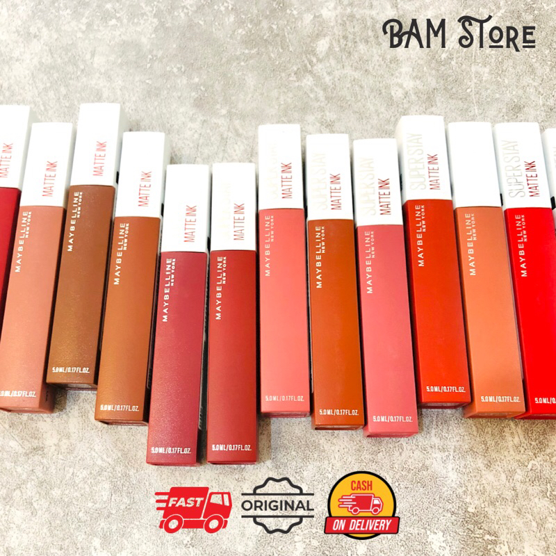 Jual Maybelline Superstay Matte Ink Liquid Matte Lipstick Make Up ...