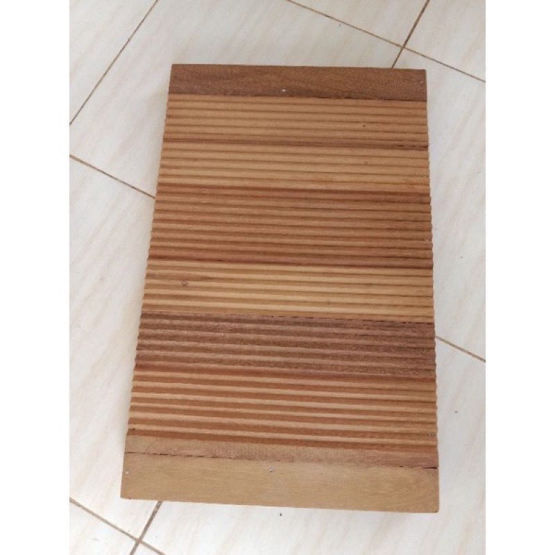 Jual Papan Penggilasan Kayu JUMBO / Papan Cucian Baju Kayu Nangka