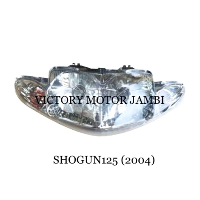 Jual LAMPU DEPAN HEADLIGHT COMP SHOGUN125 2004 VR | Shopee Indonesia