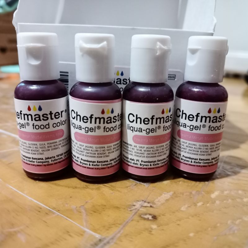 Jual SALE CHEFMASTER LIQUA GEL FOOD COLOR | Shopee Indonesia