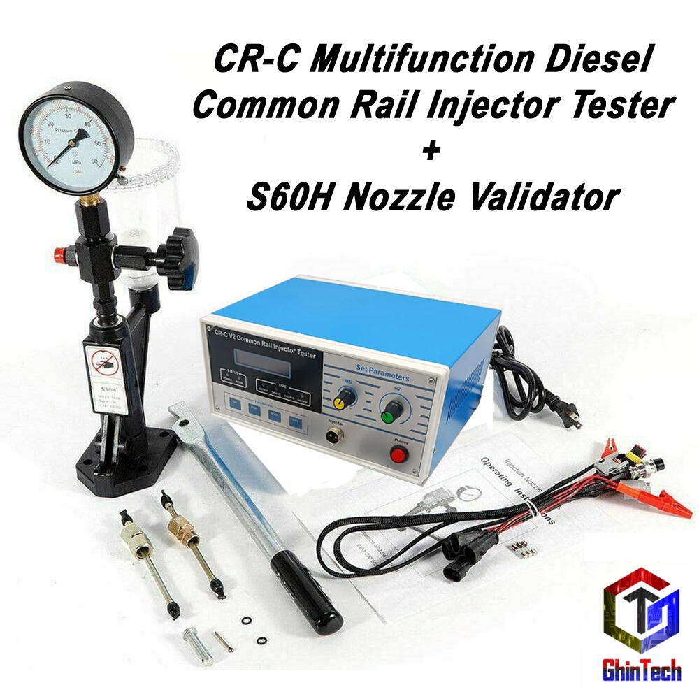 Jual CR-C v2 Multifunction Diesel Common Rail Injector Tester + S60H ...