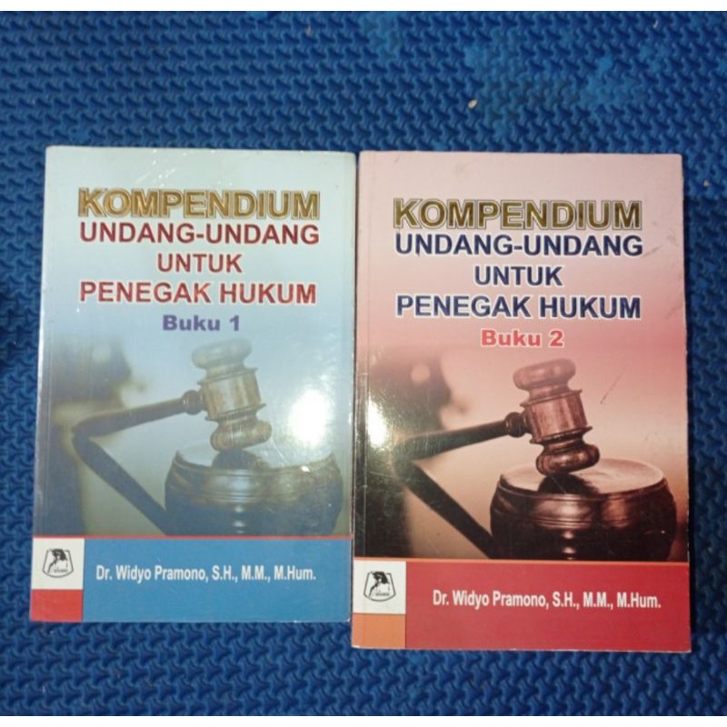 Jual PAKET 2 BUKU KOMPENDIUM UNDANG-UNDANG UNTUK PENEGAK HUKUMWIDYO ...