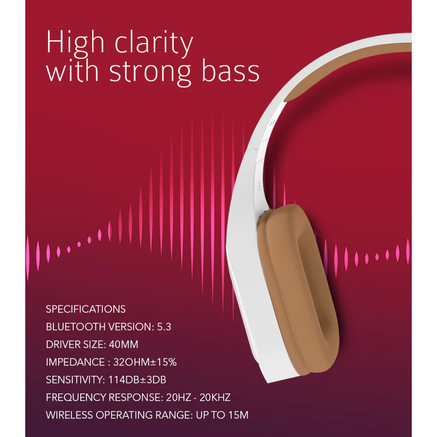 Headphone Bluetooth SonicGear Airphone 7 Headset With Build In Mic - Garansi Resmi 1 Tahun