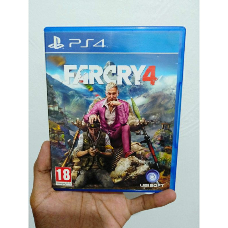 Jual Kaset Fisik BD Ps4 Ps5 Farcry 4 Far Cry 4 Bekas Second Mulus Murah ...