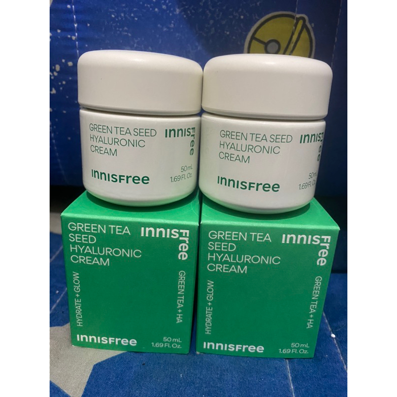 Jual Innisfree Green Tea Seed Hyaluronic Cream 50ml New Original Shopee Indonesia 9881