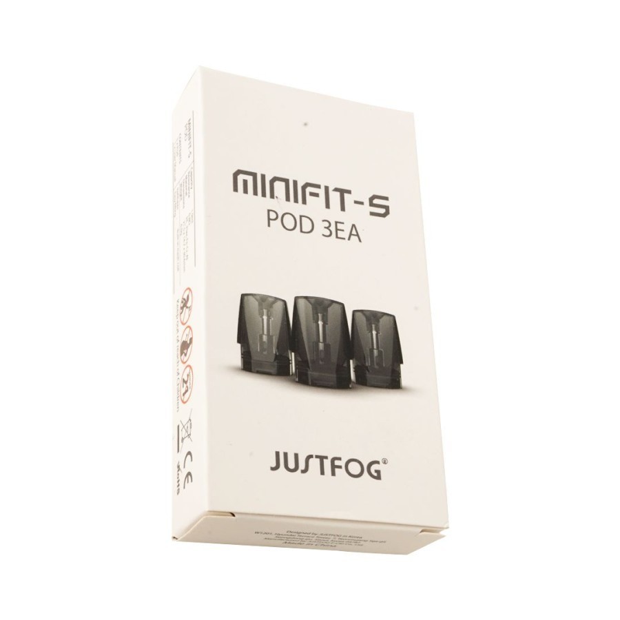 Jual CARTRIDGE MINIFIT-S POD 0.8 OHM AUTHENTIC BY JUSTFOG ISI 3 PCS ...