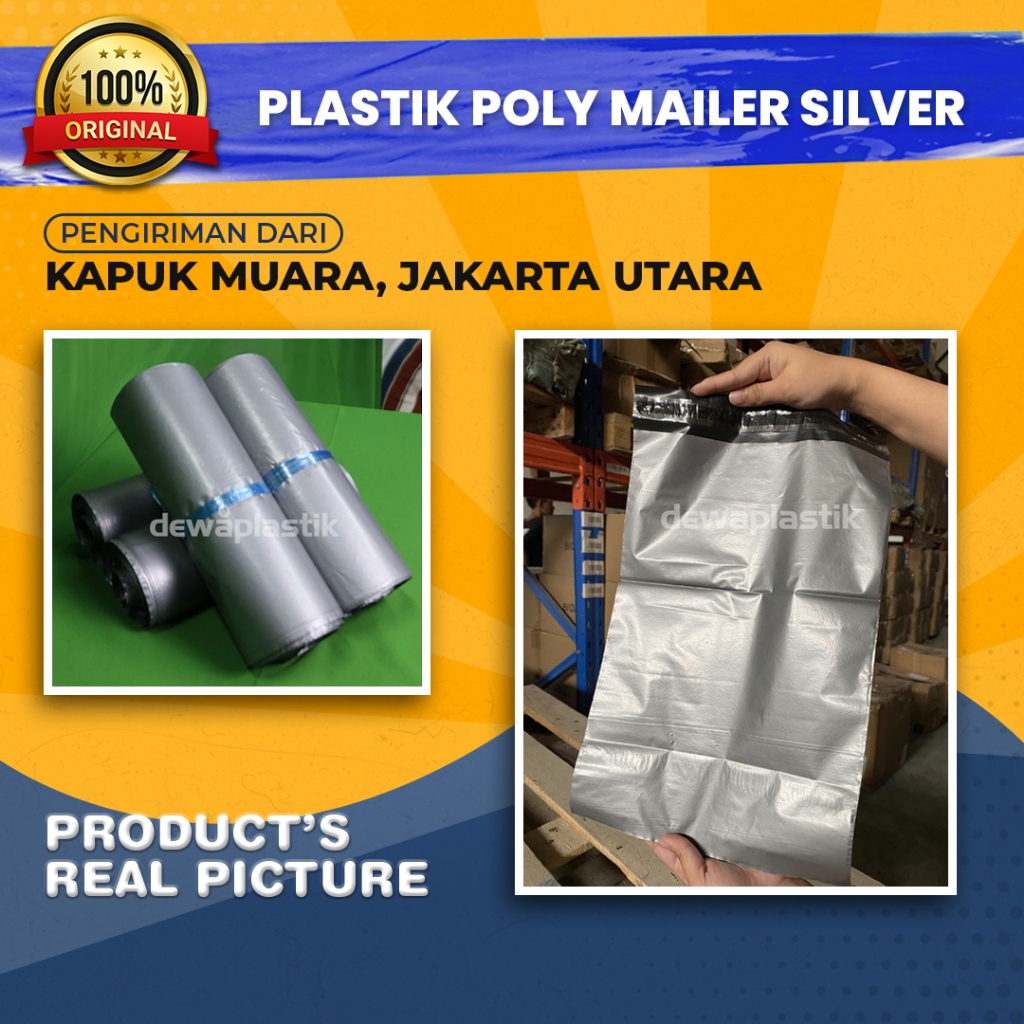 Jual Polymailer 25x35 Cm Isi 100 Pcs Polymailer Kantong Plastik Ldpe Amplop Packaging 25 X 35 Cm 4142