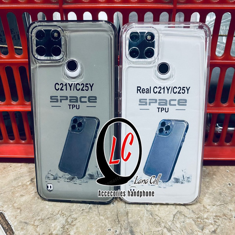 Jual Soft Case Realme C Y C Y Selicon Case Clear Bening Transparan Camera Protection Full