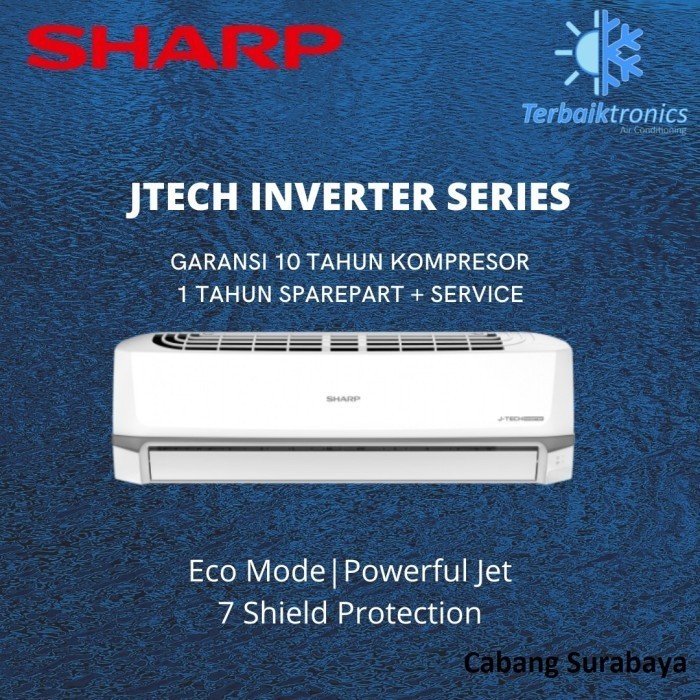 Jual Sharp Ac Jtech Inverter Pk R Ahx Zy Ahx Zy Shopee Indonesia