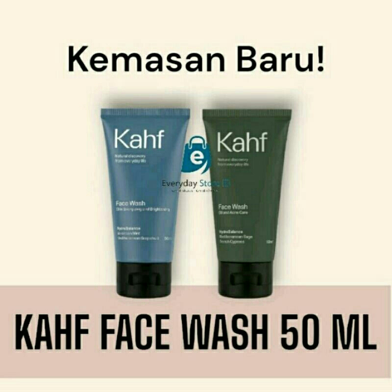 Jual kahf Face wash 50ml (Sabun Cuci Muka) Shopee Indonesia