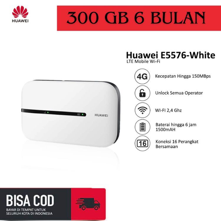 Jual Mifi Huawei Modem Router Wifi 4G Huawei E5576 ORBIT H1 JIO JMR591 ...